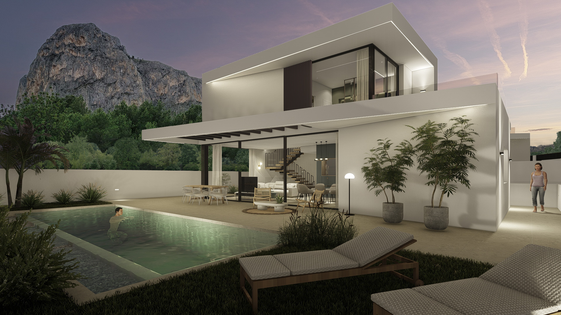 Maison jumelée Polop Costa Blanca Sud Espagne