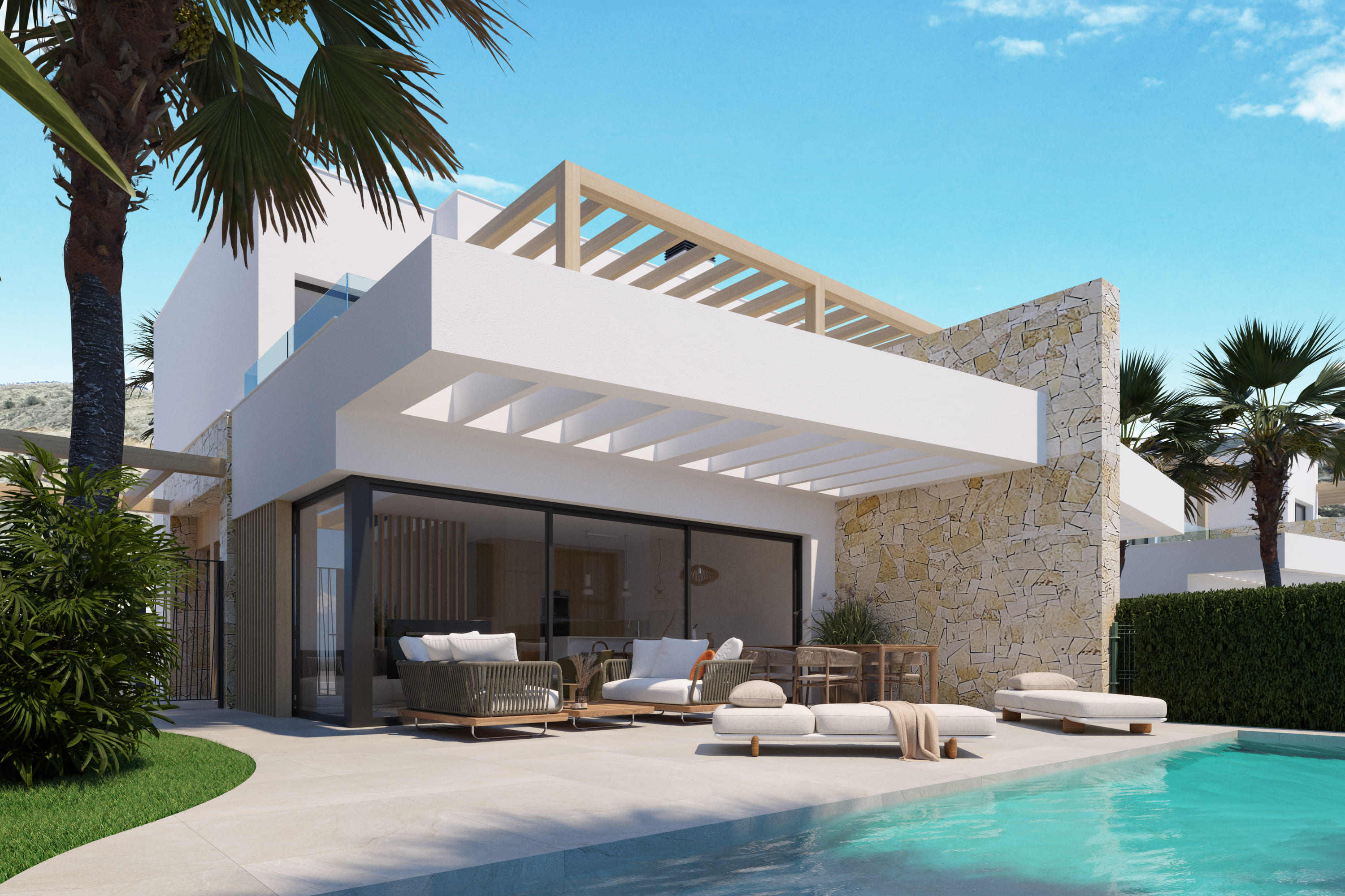 Semi-detached house Monforte del Cid Alicante inland Spain