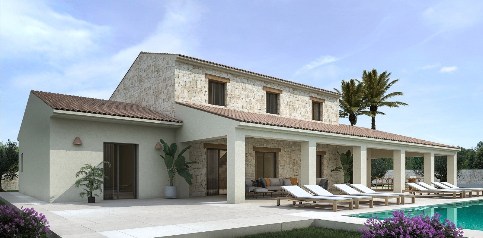 Detached Villa Moraira Costa Blanca North Spain