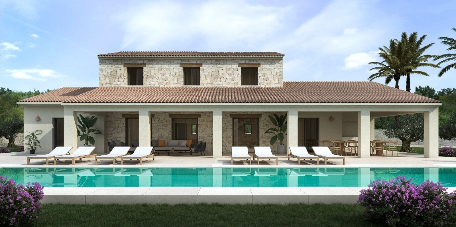 Detached Villa Moraira Costa Blanca North Spain