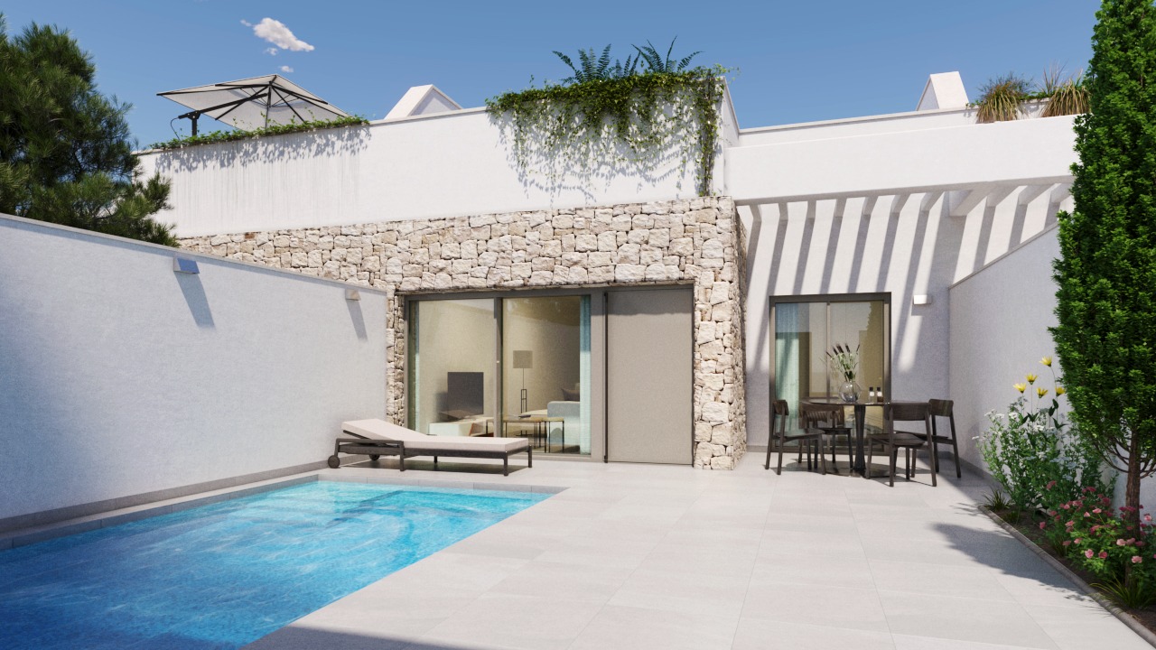 Half geschakelde woning Pilar de la Horadada Costa Blanca Zuid Spanje