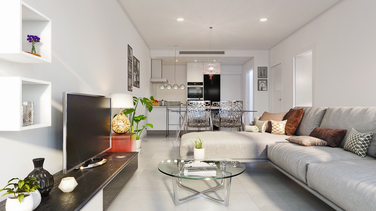 Half geschakelde woning Pilar de la Horadada Costa Blanca Zuid Spanje