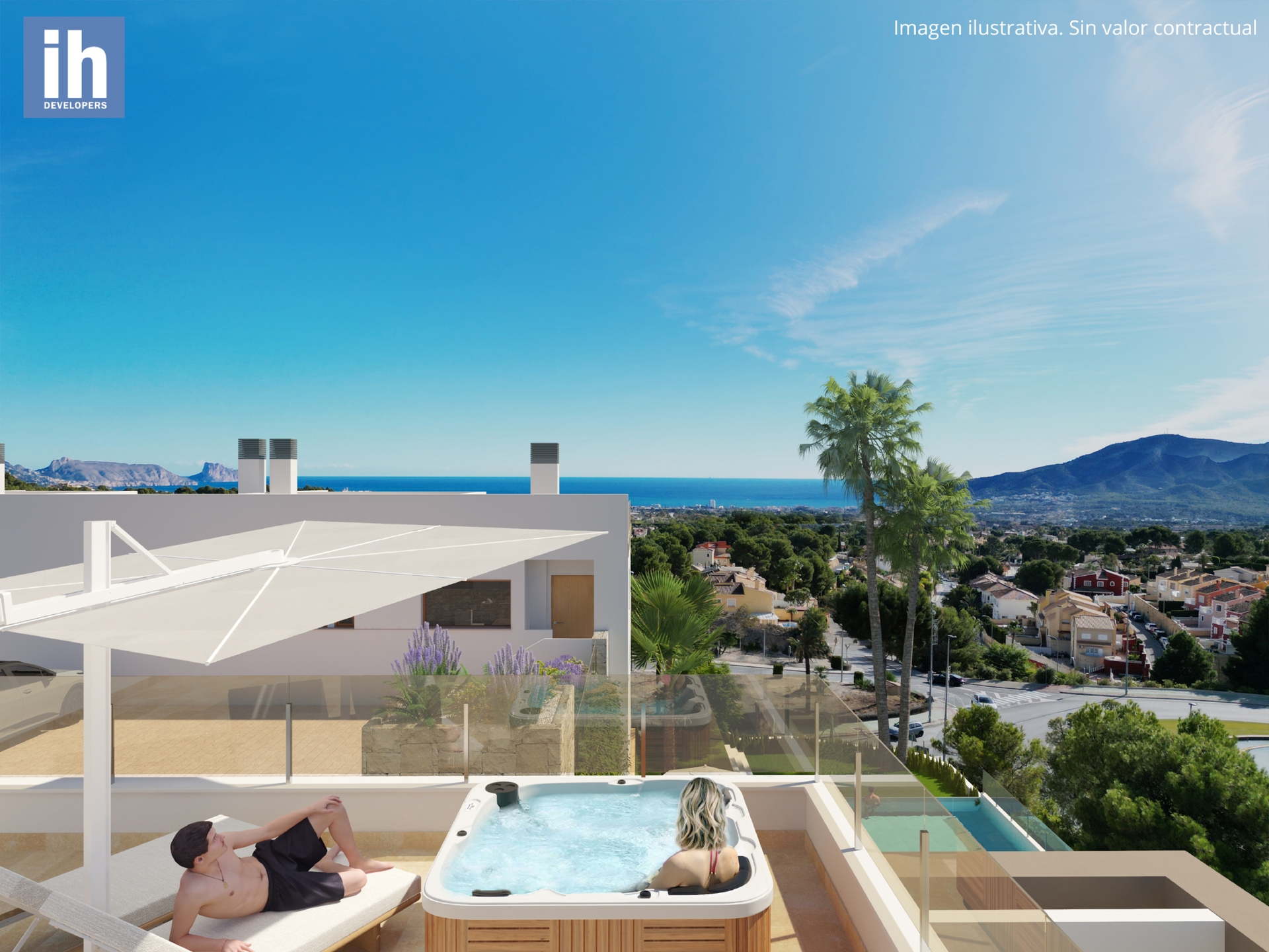 Maison jumelée La Nucia Costa Blanca Nord Espagne