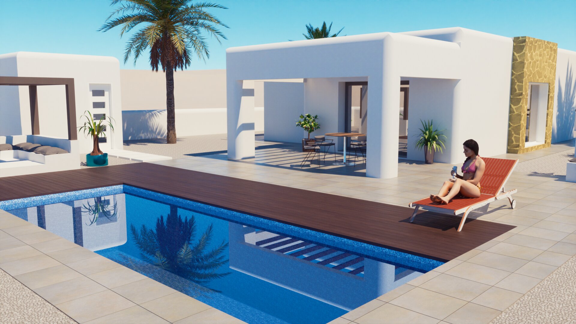 Semi-detached house Polop Costa Blanca South Spain