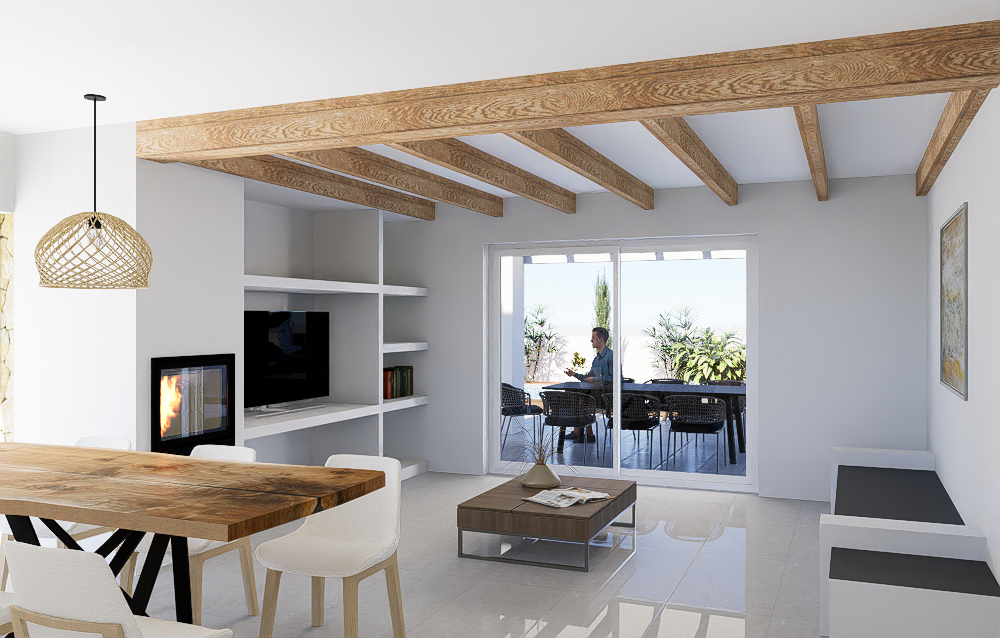 Semi-detached house Polop Costa Blanca South Spain