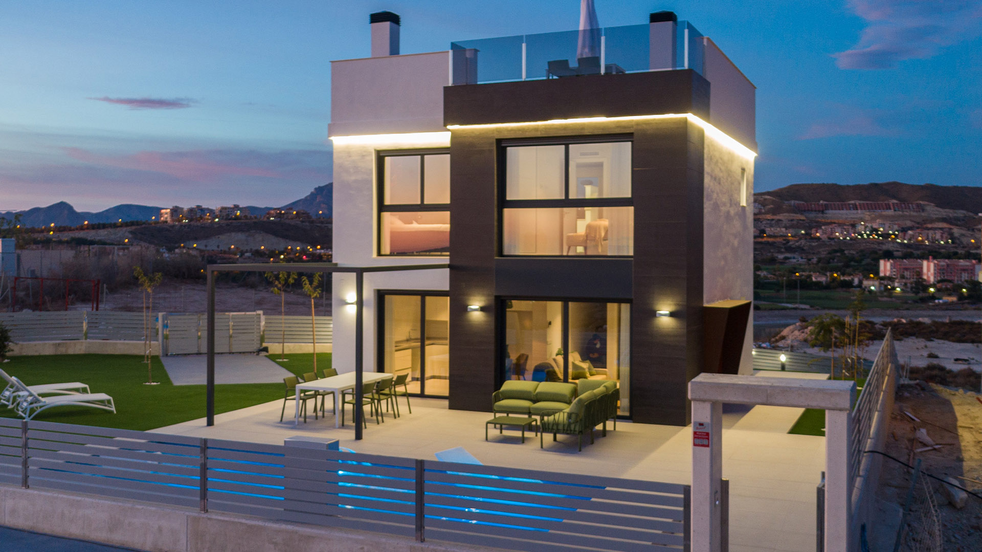 Rijwoning Mutxamel Costa Blanca Noord Spanje