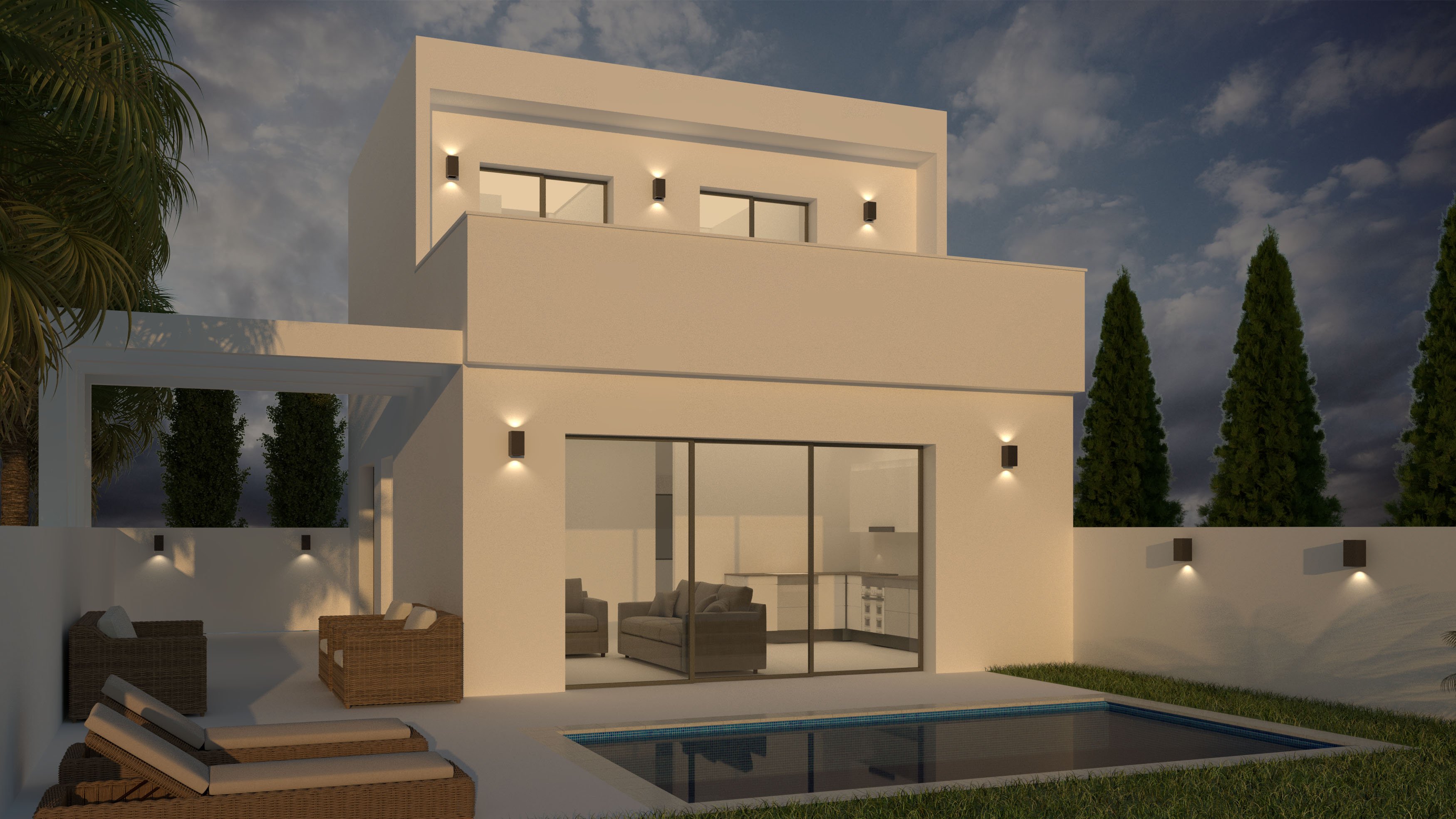 Semi-detached house Orihuela Costa Costa Blanca South Spain
