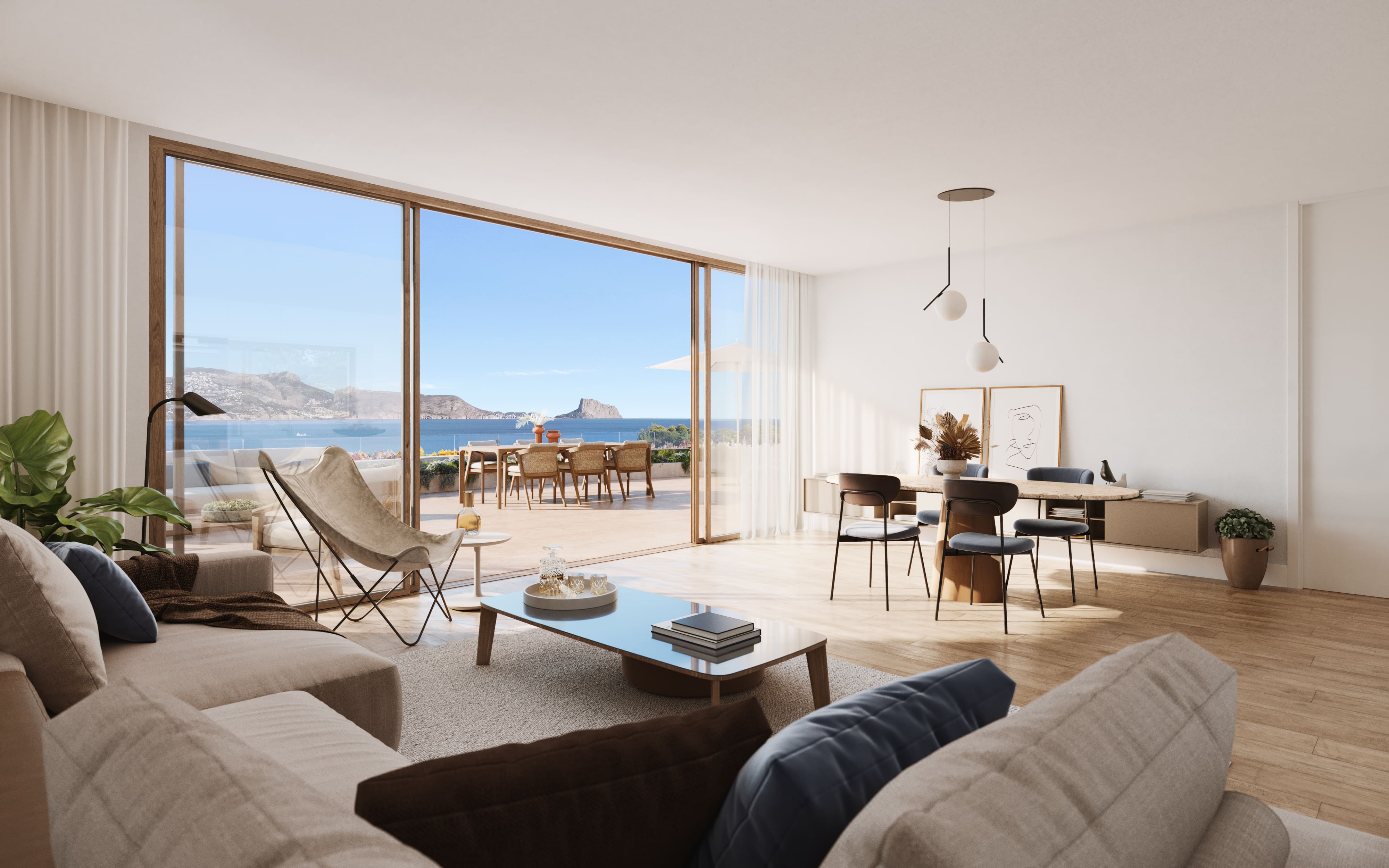 Dakappartement Alfaz del Pi Costa Blanca Noord Spanje