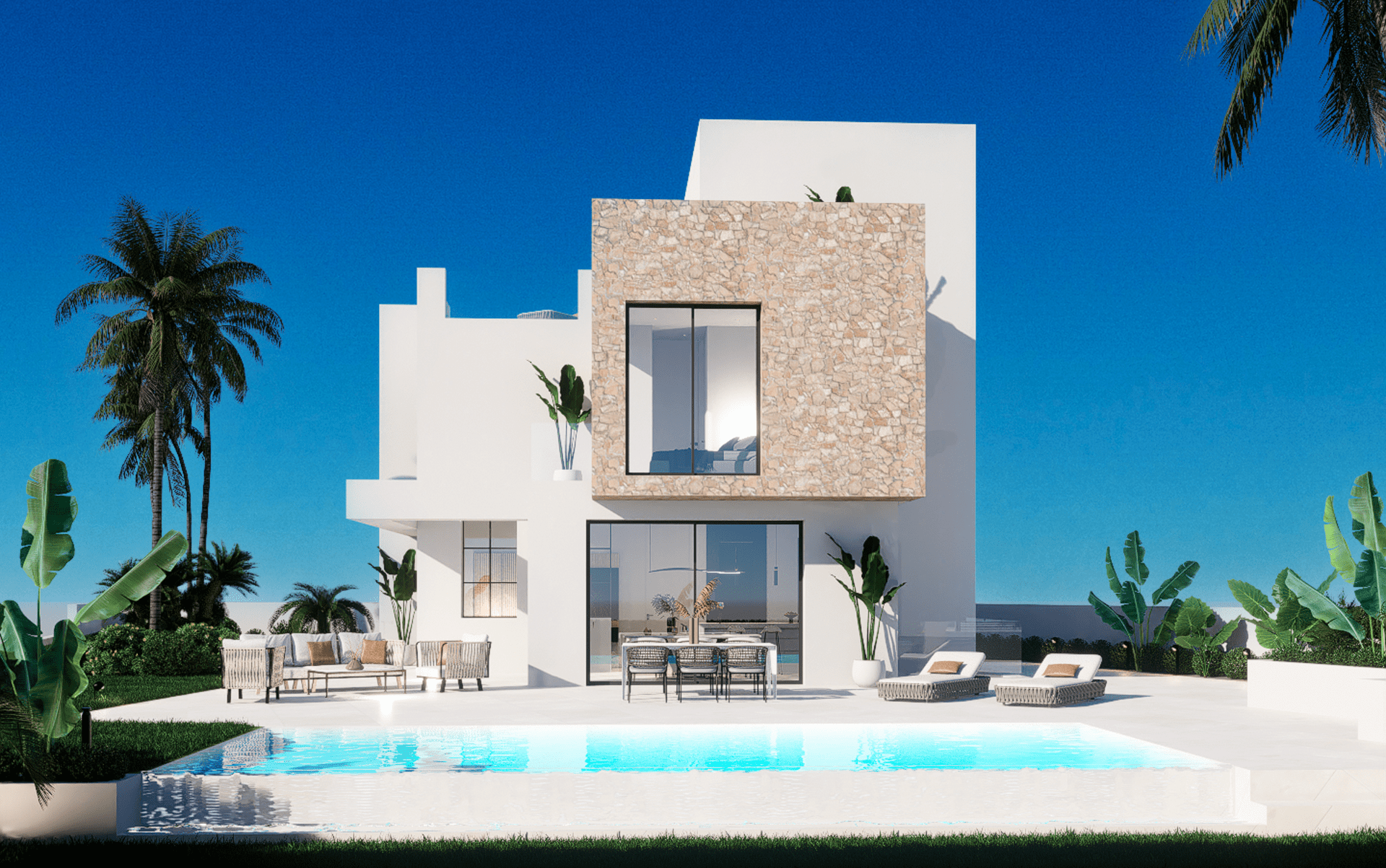 Rijwoning Finestrat Costa Blanca Noord Spanje