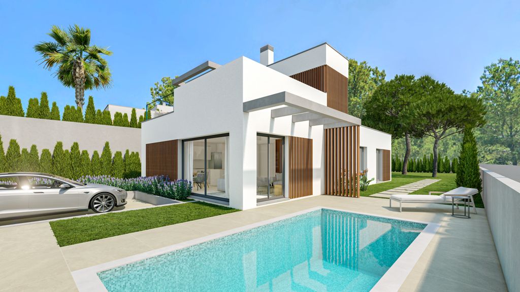 Rijwoning Finestrat Costa Blanca Noord Spanje