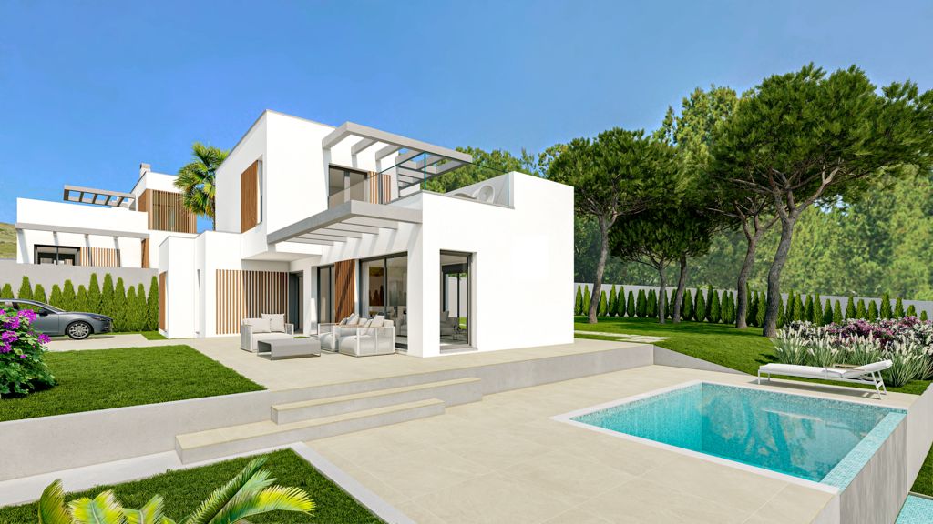 Rijwoning Finestrat Costa Blanca Noord Spanje